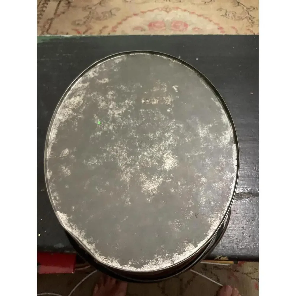 Vintage Floral Decorative Storage Box with Handle